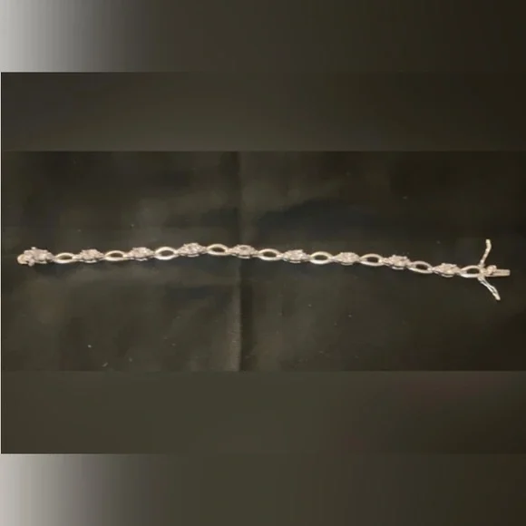 Cubic Zirconia Tennis Bracelet - Picture 3 of 5